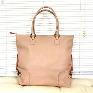Burberry Tea Rose All Leather Tote Bag - perfect for going back to work!